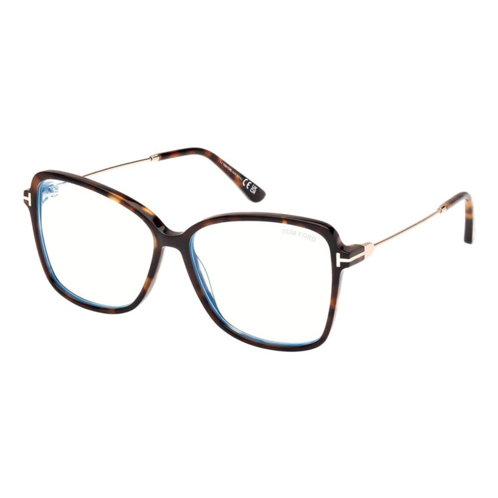 NEW Tom Ford FT5953-B 052 Dark Havana Sunglasses Authentic